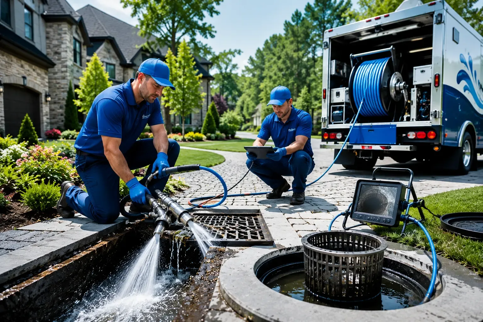 Local outdoor drain cleaning professionals in Ringoes, NJ